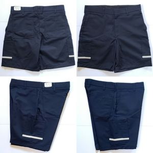 FedEx Stan Herman Employee Uniform Reflective Cargo Shorts Tag: FD28042 36S NEW